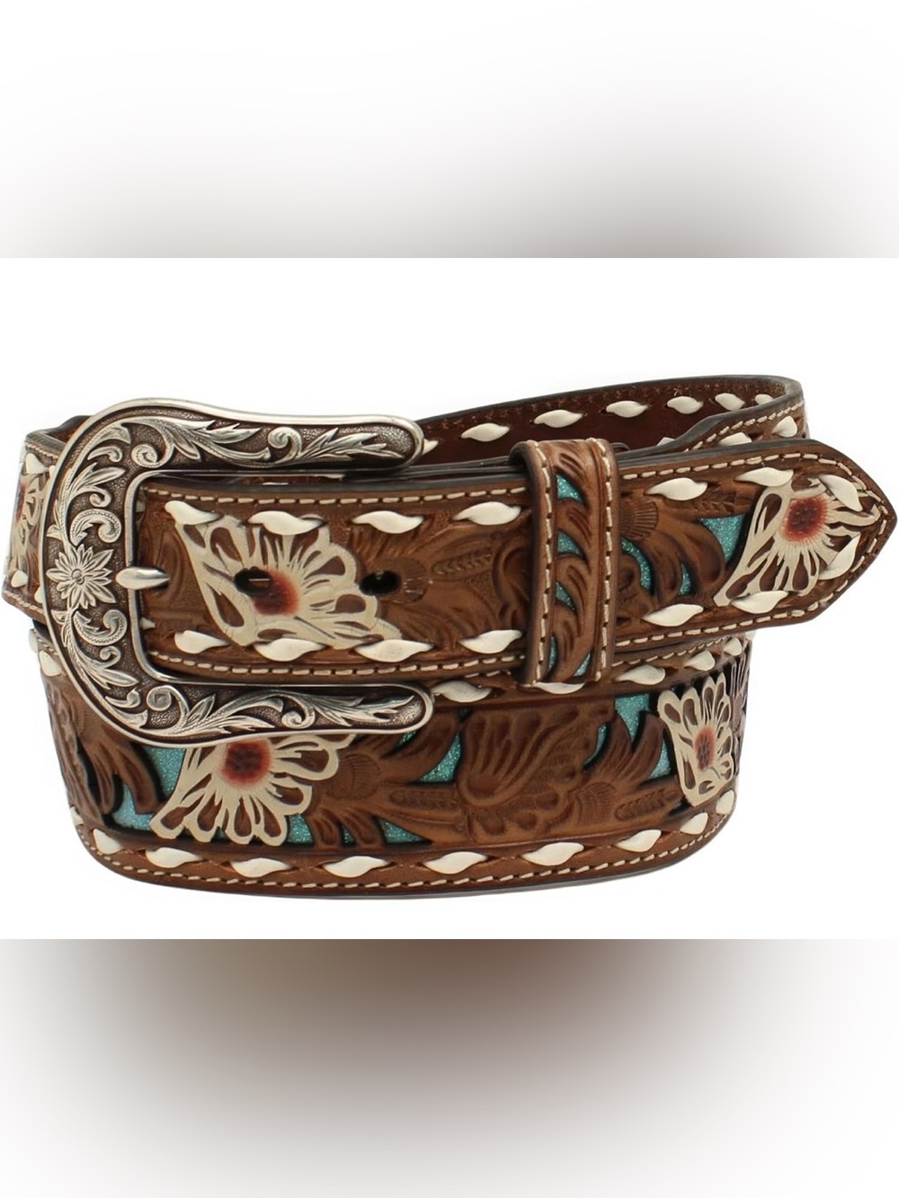 NEW Women’s XL Ariat western leather belt